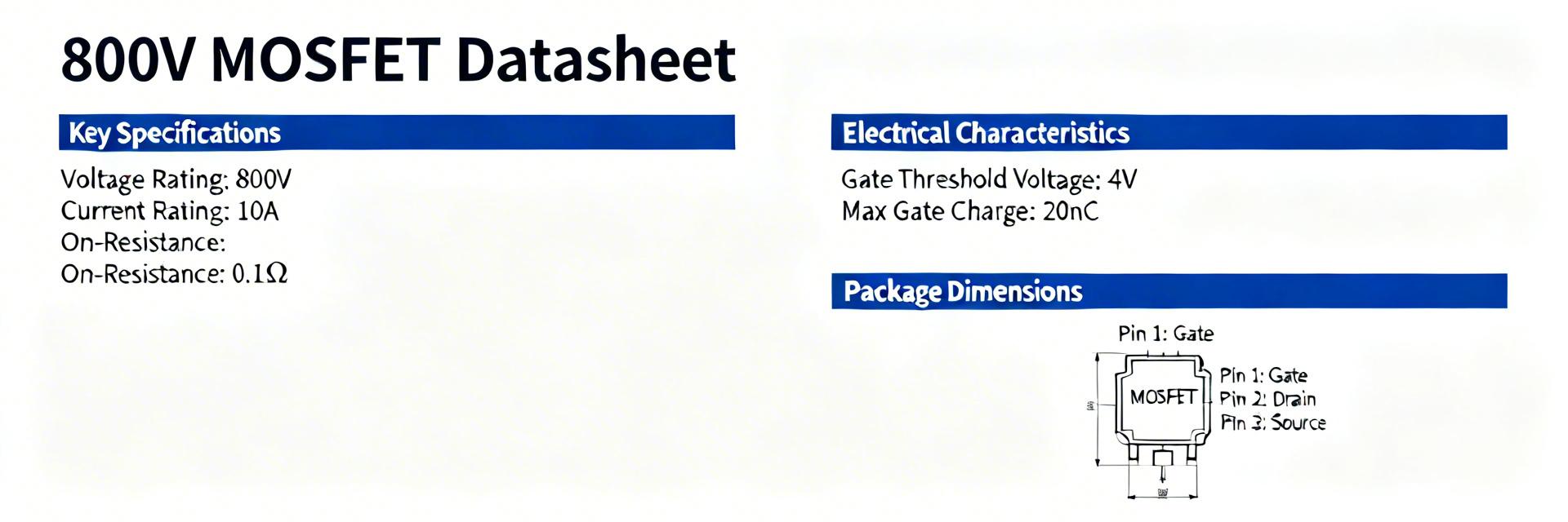 STD3NK80ZT4 Datasheet Deep Dive: Key Specs Explained